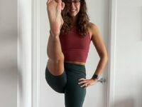 Cheryl NYC Yoga Teacher @realisticyogagoals A rare sighting of me