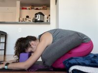 Cheryl NYC Yoga Teacher Rest and restore with me