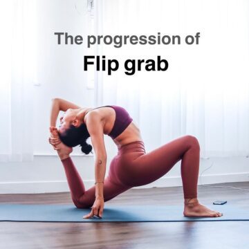 Christine Sit｜Yoga Instructor @cforstudio christine The progression of flip grab I take