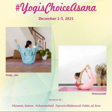 Cindy Fransisca • Yoga Teacher @yogicindy New Yoga Challenge Announcement December