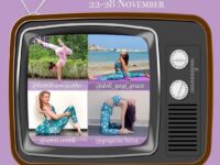 Cindy Fransisca • Yoga Teacher @yogicindy New challenge announcement YogiWatchTv Nov