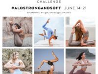 Corina @contortion coco Alo Yoga Challenge Announcement ⠀ ⠀ ALOSTRONGANDSOFT ⠀