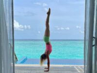 Daily Hatha Yoga @dailyhathayoga Greetings from paradise Posted by @ania 75