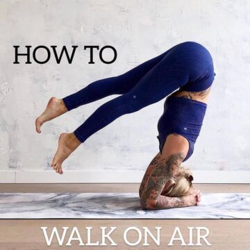Daily Hatha Yoga @dailyhathayoga HOW TO WALK ON AIR This one
