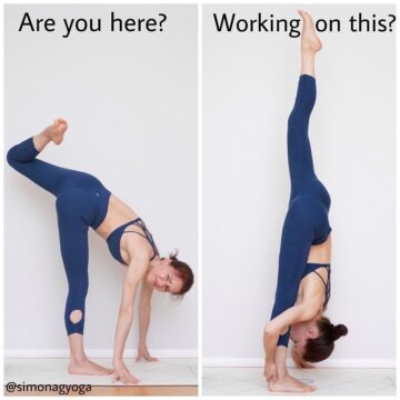 Daily Hatha Yoga @dailyhathayoga Standing splits is often overlooked pose because