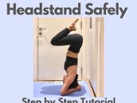 Daily Hatha Yoga Post By @yogawithnana How to Headstand safely