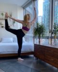 Darcy Wrapping up the aloflipyogrip yoga challenge on day 10