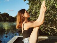 Diana Vassilenko Yoga more @dianavassyoga Sometimes the most productive