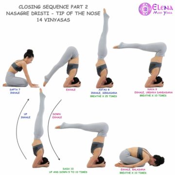 Elena Miss Yoga @elenamissyoga AshtangaVinyasawithElena Ashtanga closing sequence part 2 On
