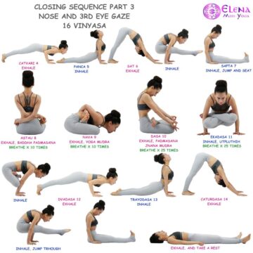 Elena Miss Yoga @elenamissyoga AshtangaVinyasawithElena Ashtanga closing sequence part 3 On