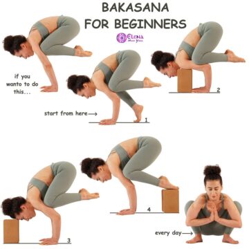 Elena Miss Yoga @elenamissyoga Todays tutorial is focusing on Bakasana the