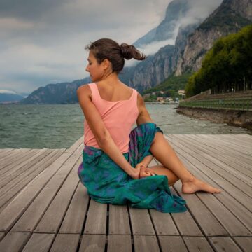 Erika Mantovani @erika yoga lecco Nello Yoga impari a tendere il tuo arco