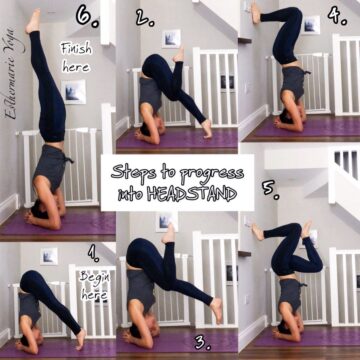 Esther Yoga Self Care HEADSTAND PREP Want to
