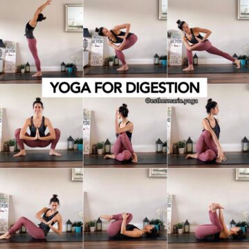 Esther Yoga Self Care Yoga to help digestion