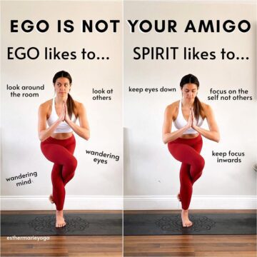 Esther Yoga Wellbeing EGO IS NOT YOUR AMIGO