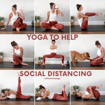 Esther Yoga Wellbeing Has social distancing and isolation