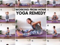Esther Yoga Wellbeing YOGA POSES TO CURE WFH