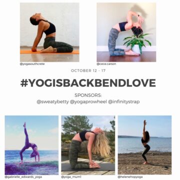 Gabrielle Edwards Yoga @gabrielle edwards yoga CHALLENGE ANNOUNCEMENT YogisBackbendLove October 12
