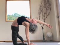 Gabrielle Edwards Yoga @gabrielle edwards yoga DAY 2x20e3 YogisBackbendLove October 12 17 kneelingbackbend