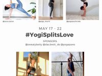 Gabrielle Edwards Yoga CHALLENGE ANNOUNCEMENT YogiSplitsLove May 17 22