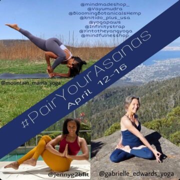 Gabrielle Edwards Yoga New Challenge Announcement pairyourasanas April 12 16 Lets