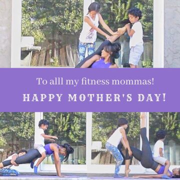 GraceFIT by Aesha Ash @gracefitstudio Happy Mothers Day fitmom workingmom workingoutwithkids