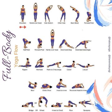 Halona Yoga @halonayoga Full body yoga flow hold each pose for at