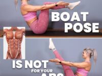 Hear me out but boat pose is a really