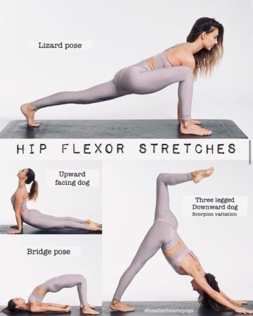 Hip flexor stretches for flexibility Esneklik icin kalca