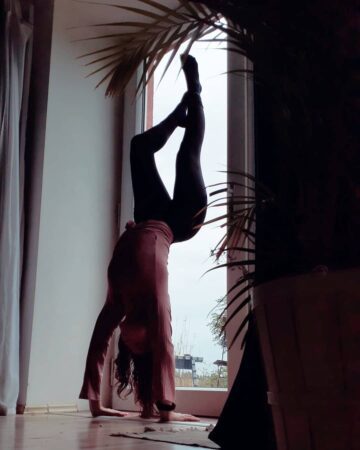 Its the upside down life for me yoga yogaflow