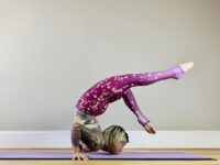Jade Yoga Flexibility Coach I love working chin stands