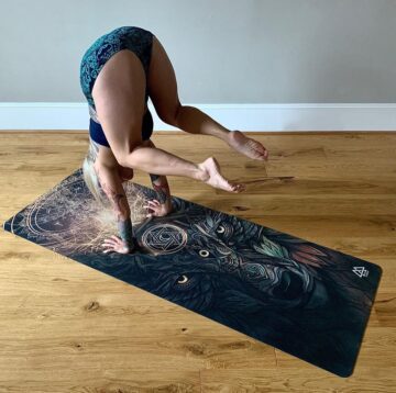 Jade Yoga Flexibility Coach Loving my new mat from