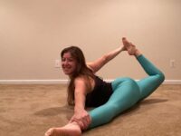 Jenna @bionic yogi AlotOfSlowingDown Day 8x20e3 Yogis choice a fun