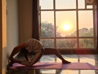Jyoti Juneja @yogagirl jyoti Its morning time Sun awaken my back and