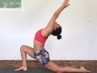 Karina Sanchez @karinasana yoga A little bit behind with this challenge Ive