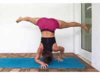 Karina Sanchez @karinasana yoga As much as I wanted to do funky