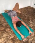 Karina Sanchez @karinasana yoga Day 18 of StartAtTheWall challenge today I went