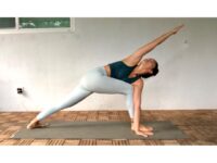 Karina Sanchez @karinasana yoga First time in a while I woke up