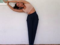 Karina Sanchez @karinasana yoga Here I go again Day 1 of startatthewall