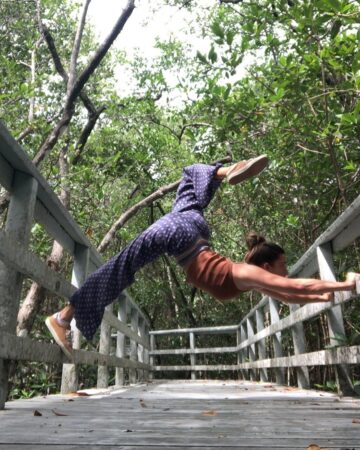 Karina Sanchez @karinasana yoga Thank goodness for all nature parks and state