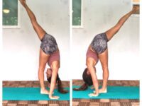 Karina Sanchez @karinasana yoga Yup big difference between right and left in