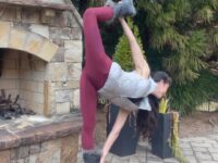 Kim Rushmore Gordon @leapoffaith yoga Fabletics FableticsPartner @Fabletics MoveinFabletics MyFabletics Fablet