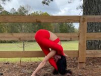Kim Rushmore Gordon @leapoffaith yoga Hugs are the universal medicine… AloboutActsofKindness