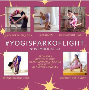 Kim Rushmore Gordon @leapoffaith yoga YogiSparkofLight Nov 26 30 Ready to