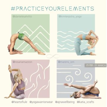 Kim Terpstra @kimterpstra yoga CHALLENGE ANNOUNCEMENT ⁣⁣ PracticeYourElements⁣⁣ Feb25 Mar1⁣⁣ Worldwide pr