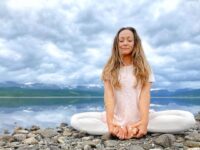 Kino MacGregor @kinoyoga When the waters of the mind still you