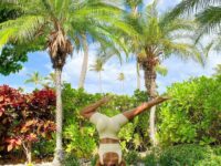 Leilani Hawaiʻi @yoga leilani Just wave your legs in the air wave