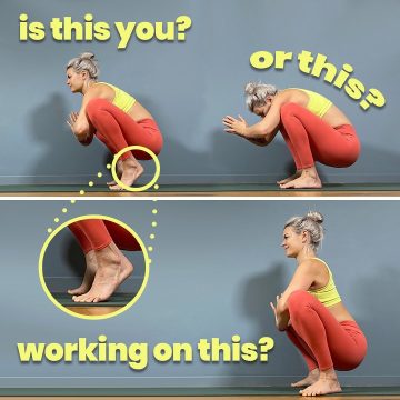 Liv Yoga Flexibility Struggling with your Yogi Squat ⠀⠀⠀⠀⠀⠀⠀⠀⠀⠀⠀⠀