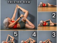 Liv Yoga Flexibility Twisted Bow ⠀⠀⠀⠀⠀⠀⠀⠀⠀⠀⠀⠀ This pose always