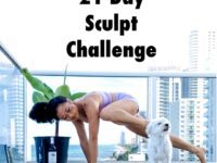 Liz Lowenstein Yoga Wellness @mizliz 21 Day Sculpt Challenge accepted